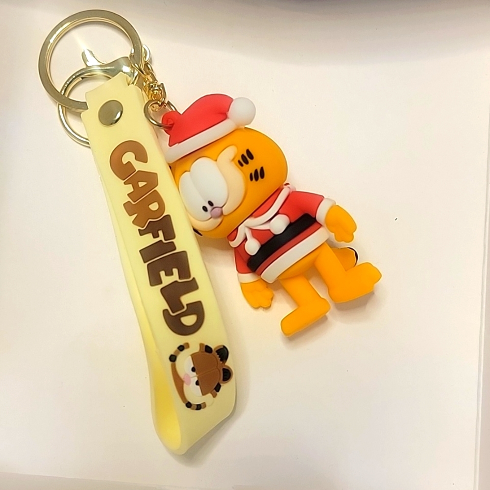 Garfield key chain Christmas Edition